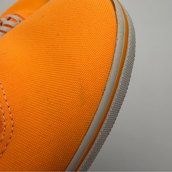 Vans off the Wall Bright Orange Sneakers Lo Pro TB4R Mens 8 Womens 9.5 - Picture 8 of 11